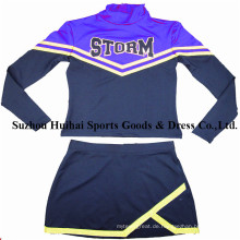 Langarm-Cheerleader-Uniformen